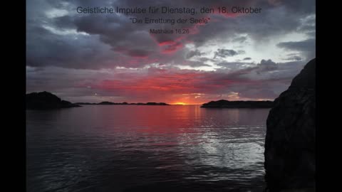 Geistliche Impulse für Dienstag, den 18. Oktober