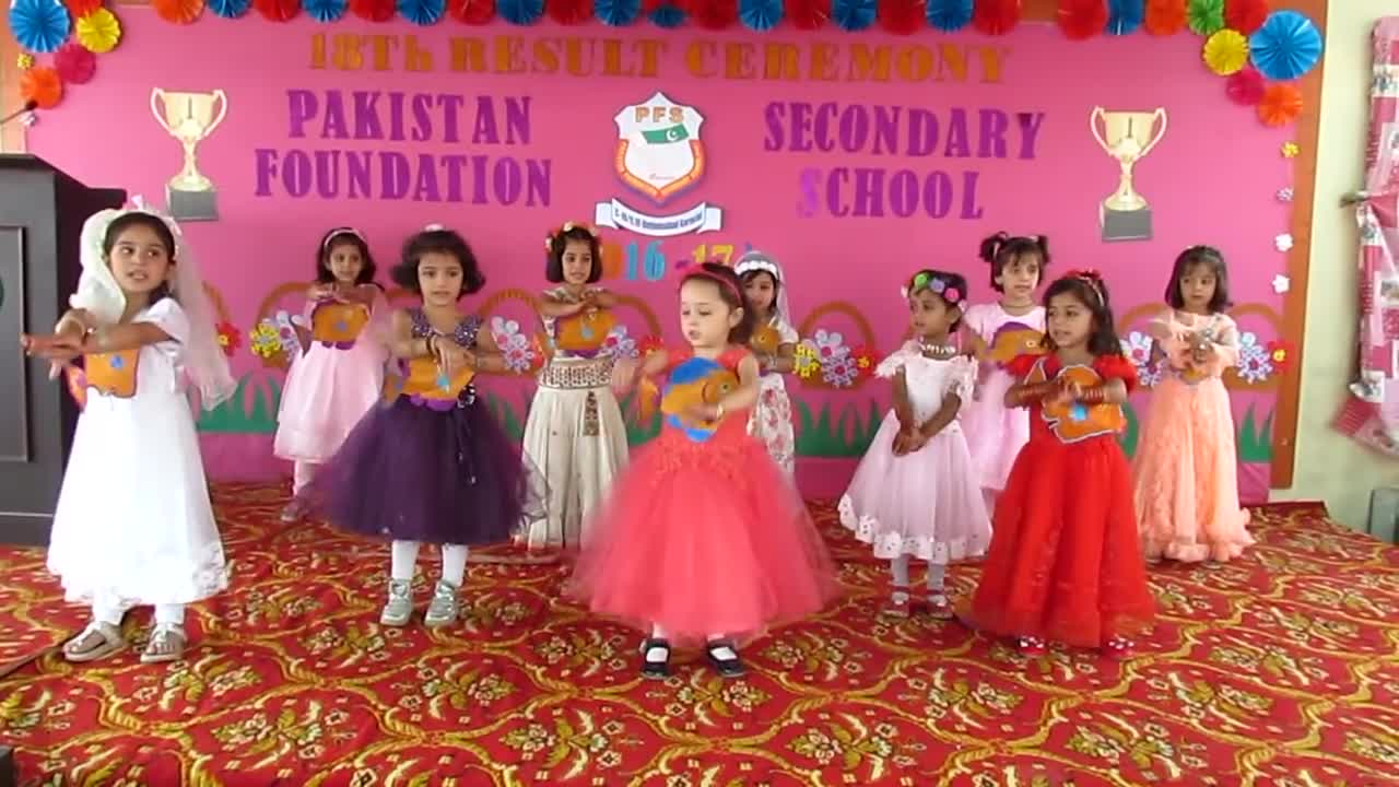 Little Beautiful Kids Perform A Wonderful Dance Performance