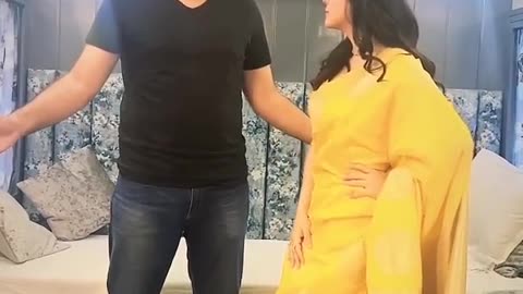 Shraddha Arya with hubby new funny video #shraddhaarya #preeran #kundalibhagya #shorts #instareels