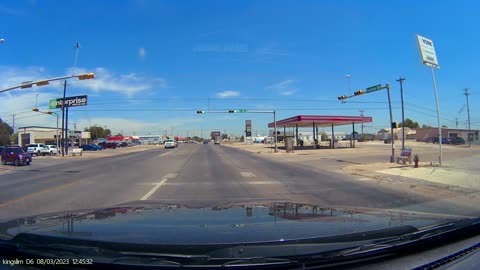 Guy with a Trailer Doesn't Care If He's in the Way