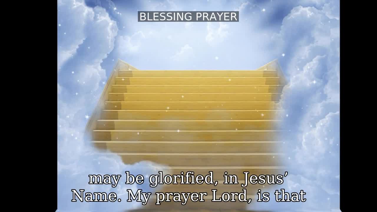 BLESSING PRAYER