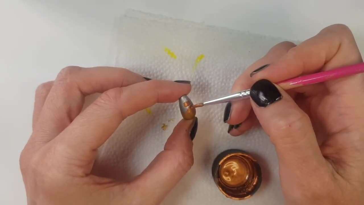 DIY Candy Corn Inspired Clay Earrings