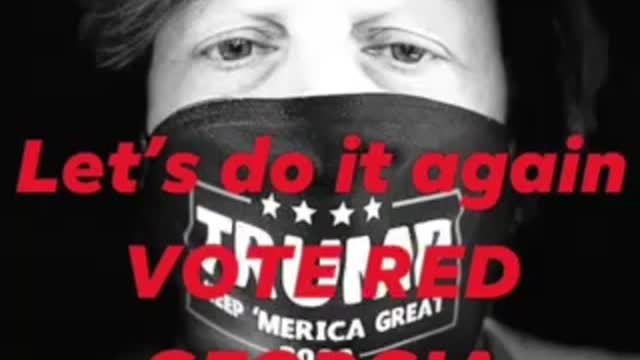 Georgia voters Save America