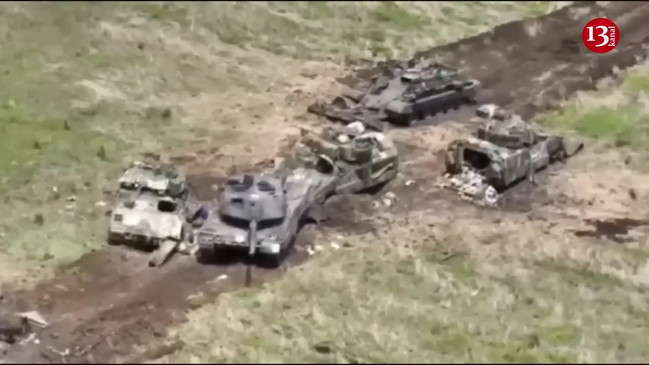 A large share of German tanks were destroyed in Ukraine