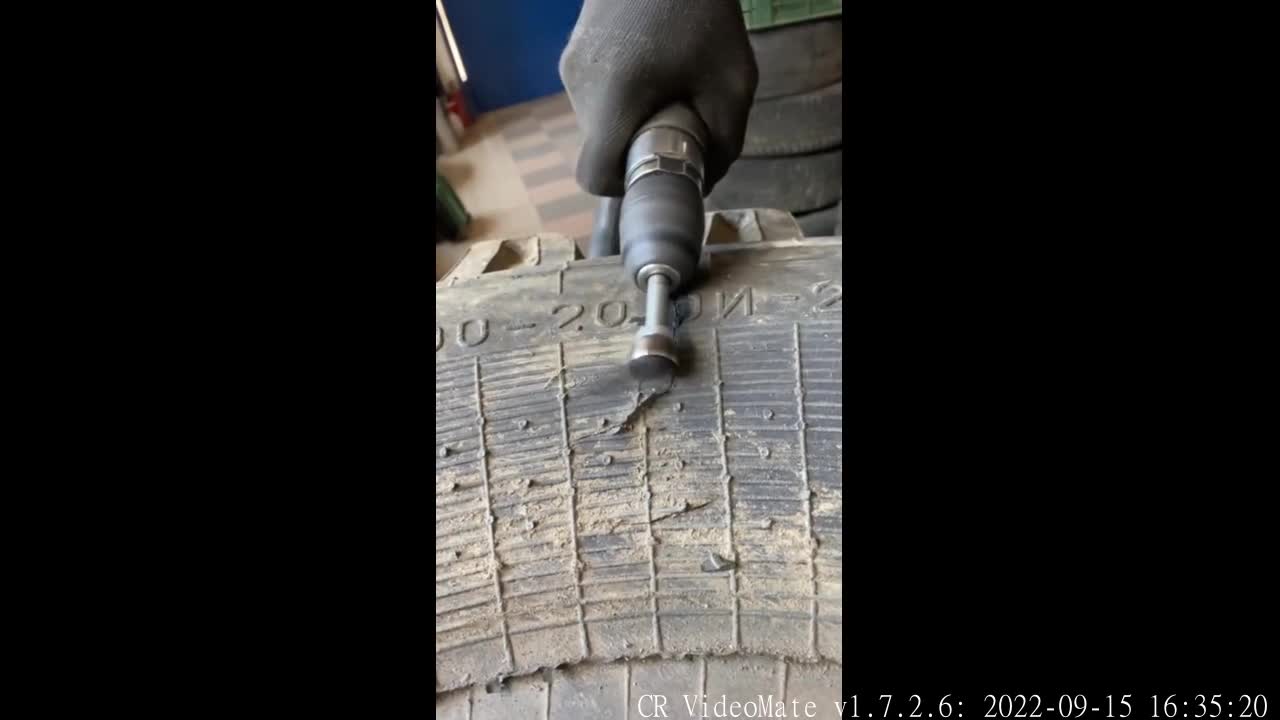 Tire crack treatment