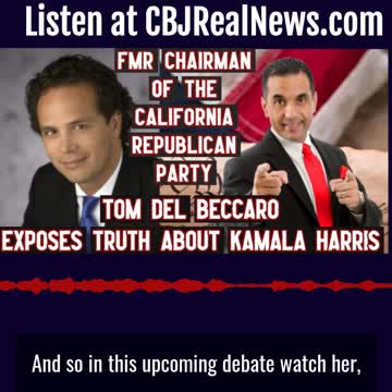 Tom Del Beccaro Shares how Kamala Harris Says NOTHING of Substance..