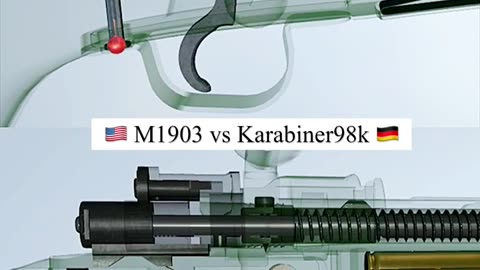 M1903 Vs karabumer 98k gun|| Gun mechanism😇😱😍❤