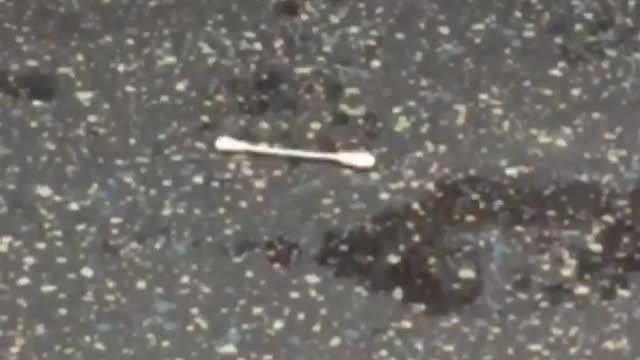 Harlem q tip on subway zoom in