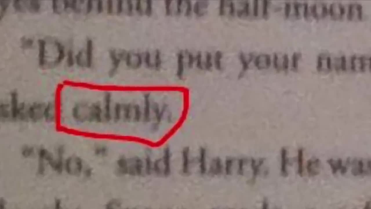 Dumbledore asked calmly