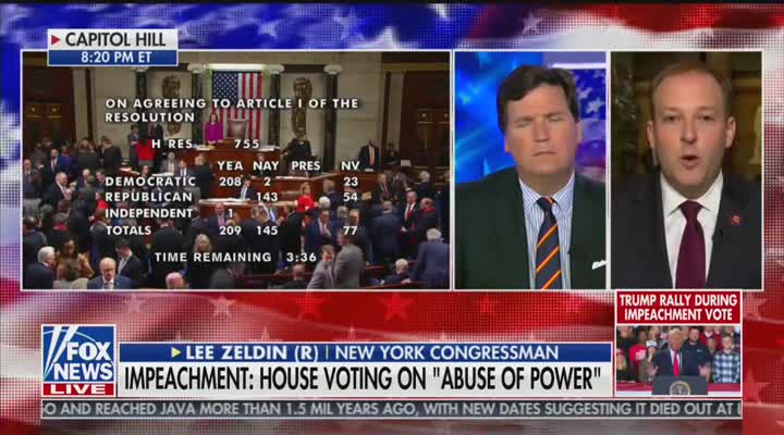 Tucker Carlson: Pro-impeachment Democrats are like Jonestown suicide cultists
