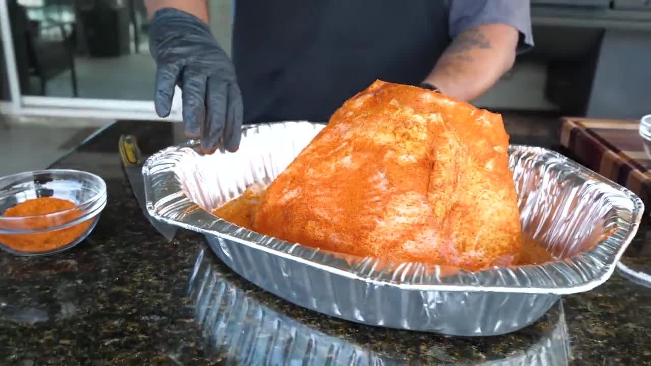 Smoked Ham with Brown Sugar Glaze using Kingsford Pellets