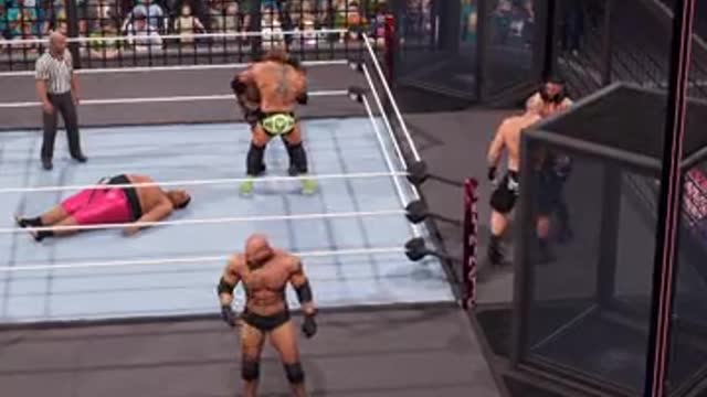 Rikishi vs Yokozuna WWE 2K22