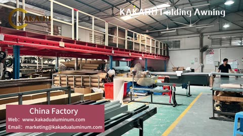 Kakadu Aluminum Folding Rainproof Awning Outdoor Blinds#KakaduAwningProduct