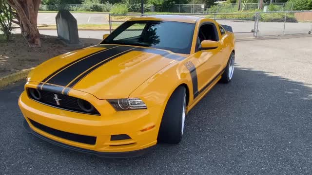 Boss 302 Mustang Ghost Cam