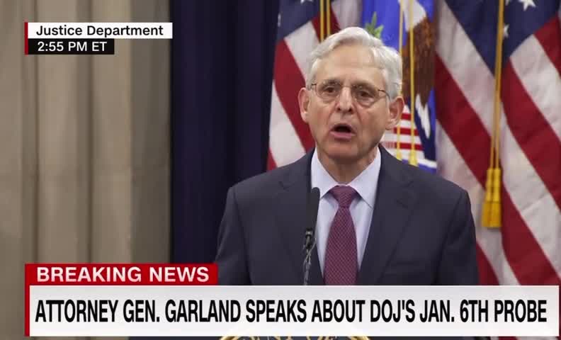 Attorney General Merrick Garland speech - Donald Trump could be prosecuted