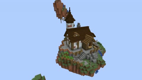 Minecraft Sky Island Timelapse