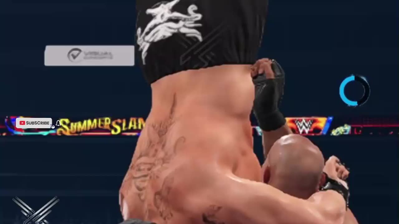 Goldberg's Power Move Lifting and Hitting Brock Lesnar - WWE 2K23