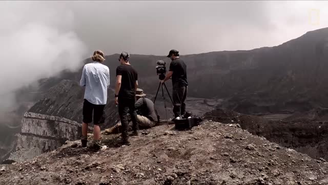 Drones Sacrificed for Spectacular Volcano