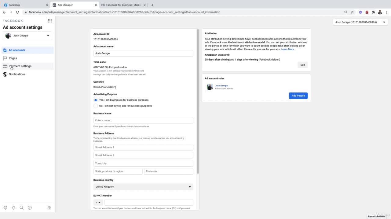 How To Set Up Your Facebook Advertising Account