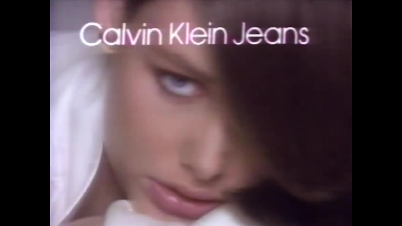 March 28, 1983 - Calvin Klein Jeans Commercial