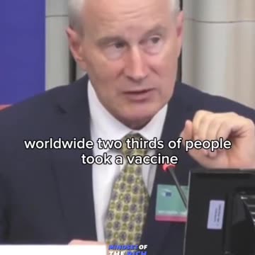 US Politician Exposes Global mRNA Experiment