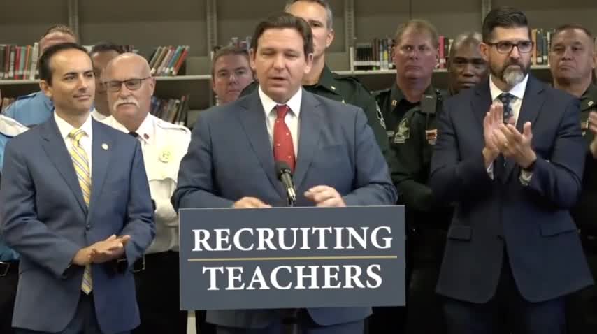 DeSantis SLAMS Those Who Are Trying To Turn Florida Into A "Woke Dumpster Fire"