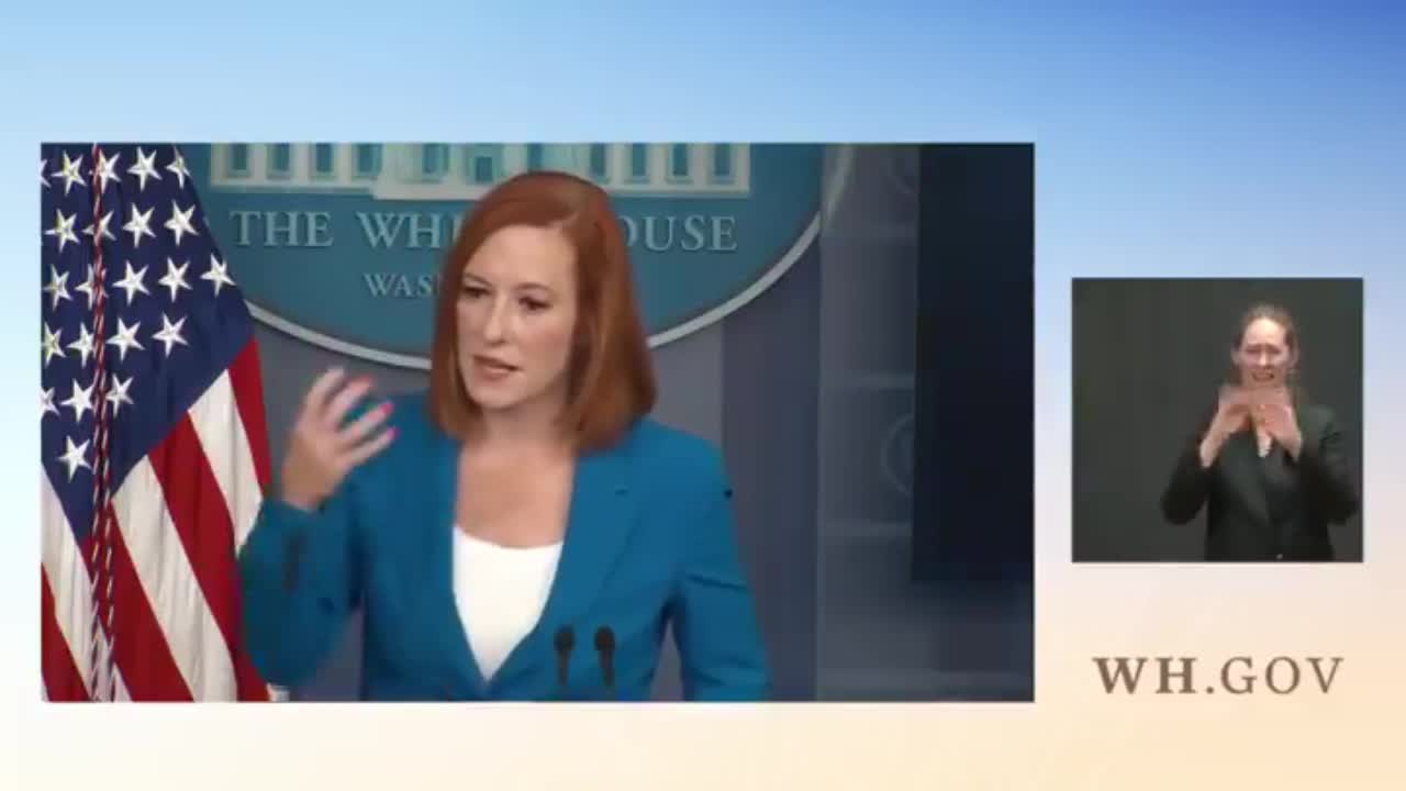 Jen Psaki Asked: "If Vaccines Work, Then Why Do People Who Have The Vaccine Now Need To Wear Masks?