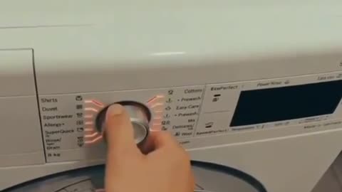 Singing washing machine