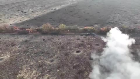 Ukrainian Assault on Russians in the Forest Strip