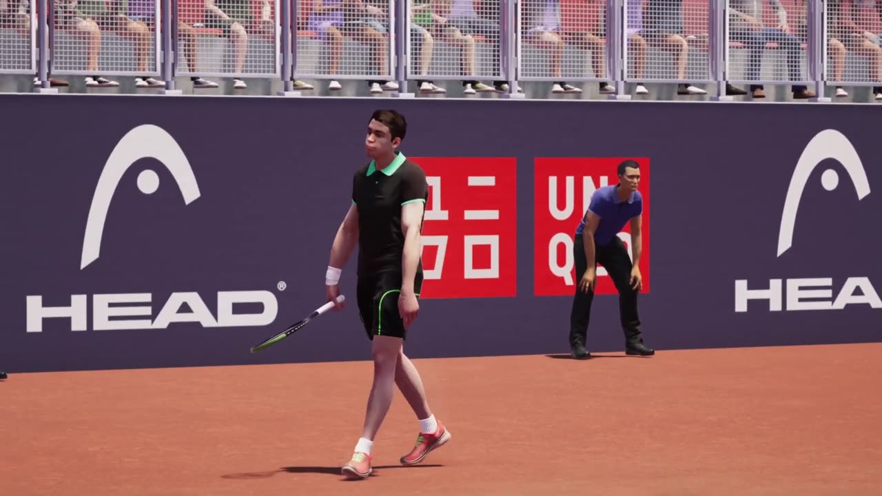 Top Spin 2K25 Federer Tweener Online Match