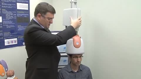 Brain Helmet Finds Pulse Of Depression Treatment