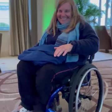 My wife gets her legs back after 38 years of being paralyzed.