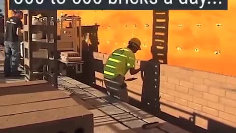 It’s seems that robots are getting closer to taking away JOBS even from builders