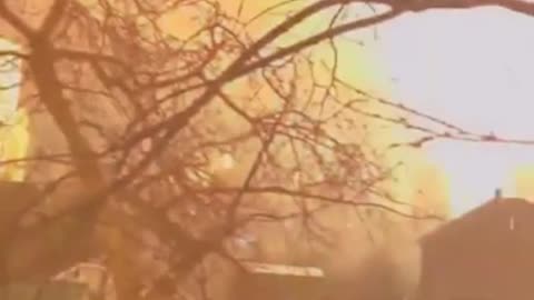 Missile strike on Kyiv