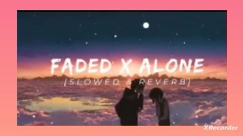 Faded X Alone rocking lofi song