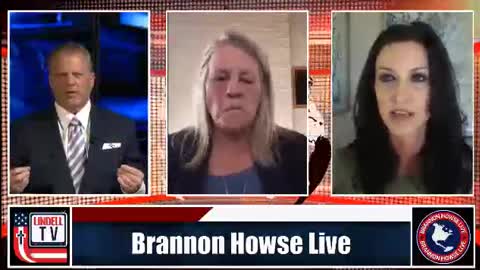 Dr. Judy Mikovits and Karen Kingston with Brannon House 9-20-21