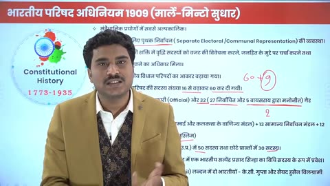 06. Historical background of Indian constitution (भारतीय संविधान की ऐतिहासिक पृष्ठभूमि ) -04