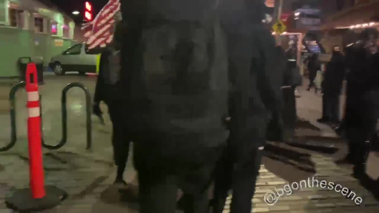 Antifa Smash Through Streets of Seatle