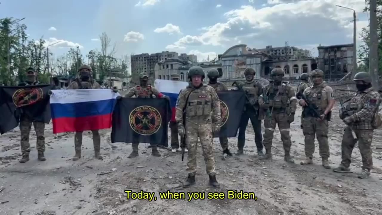 PMC WAGNER´S PRIGOZHIN TO ZELENSKY AFTER LIBERATION OF ARTYOMOVSK (BAKHMUT)