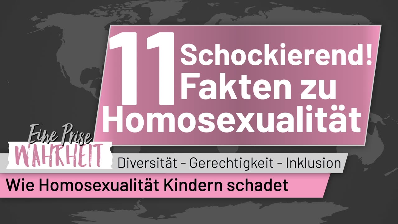 Homosexualität & Kindeswohl: 11 Schockierende Fakten (Studien belegen Schädigung des Kindeswohls)