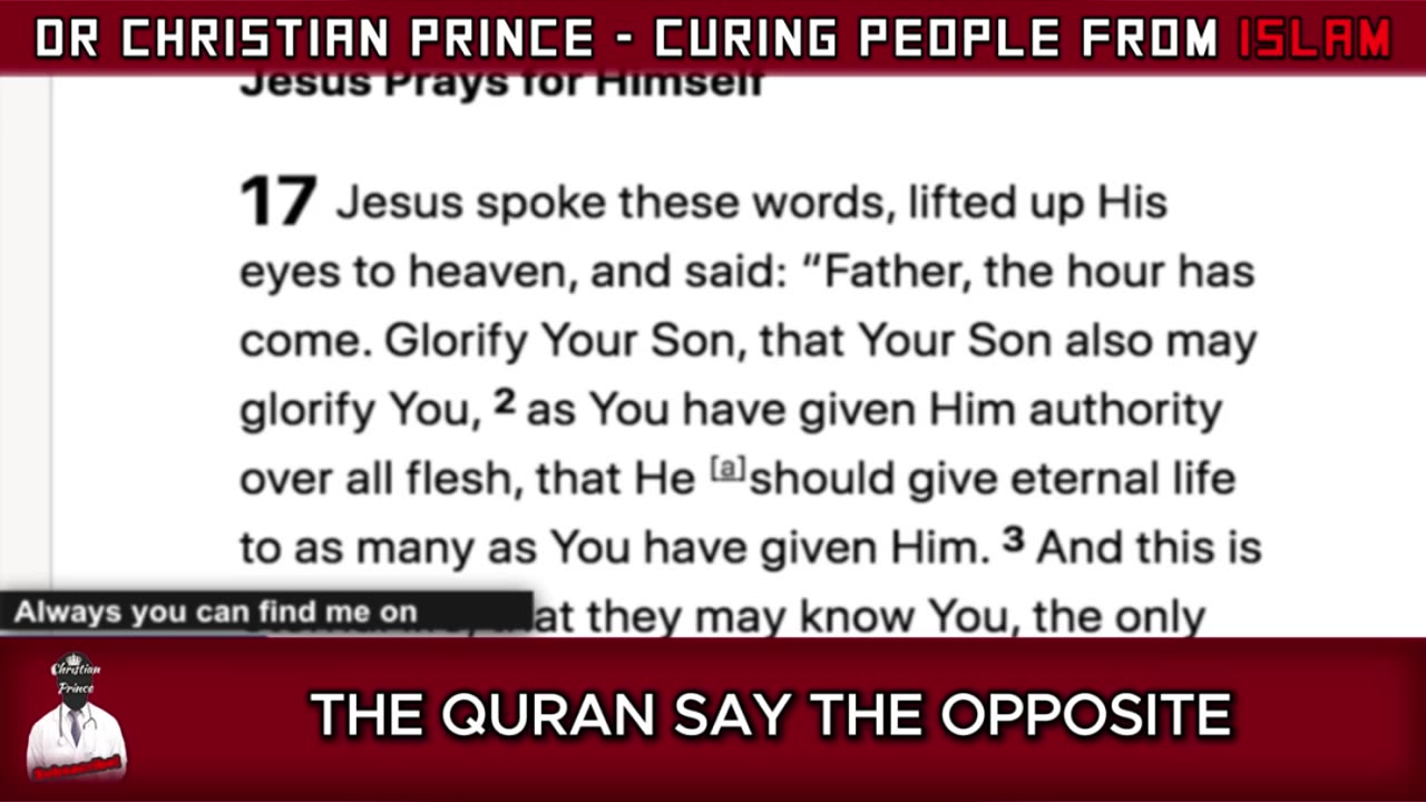 Bible Verse Backfires Against Muslim #christianprincedebate #shorts