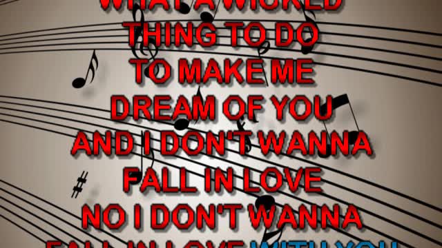 kbkaraokeking wicked game