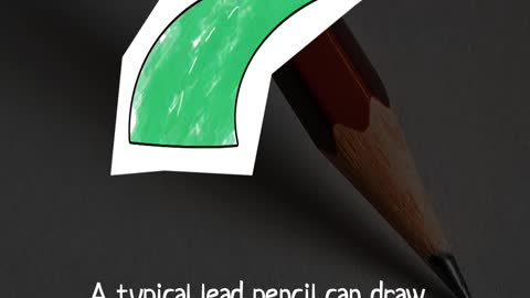 What distance can you draw with one pencil?