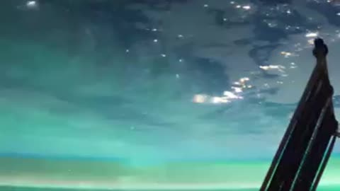 Northern Lights In Space