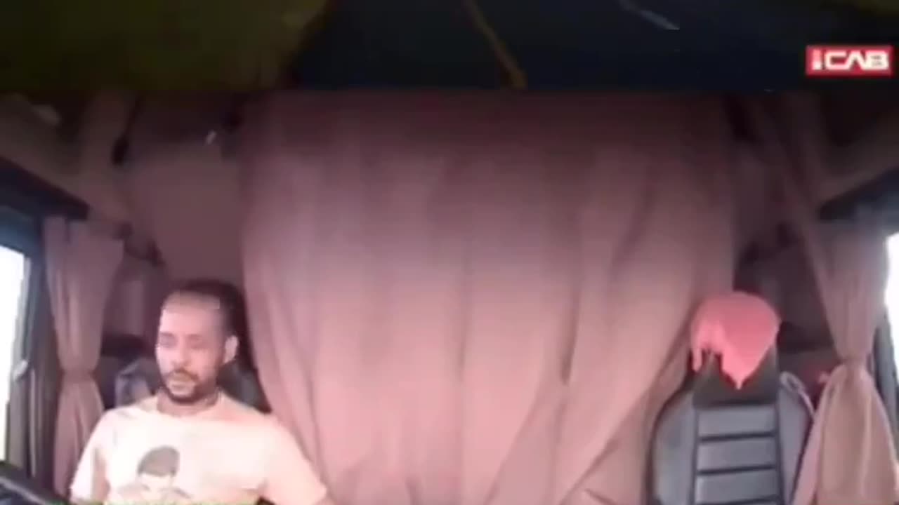 Trucker Fail! What he had to say to his wife , his boss & children...who knows!
