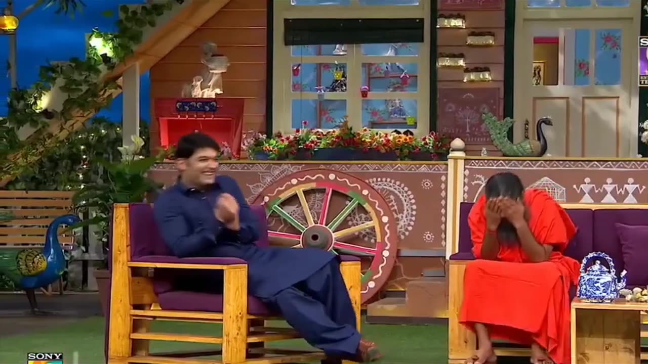 Epic laughter of indian Ramdev Baba