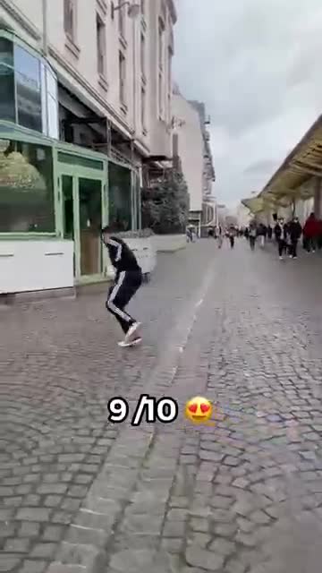 Foodball game in the street