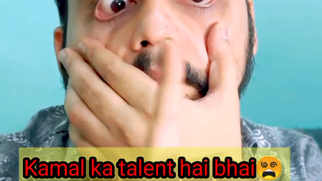 End tak dekna kamal ka talent h 😵😵 #funny #comedy #viral #trending #ytshorts #youtube #shortsart