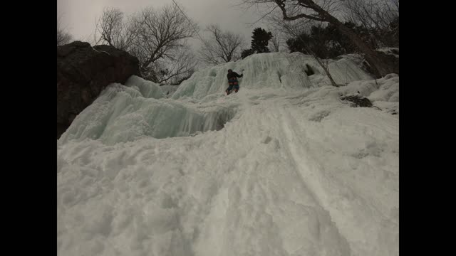 Gregg Ice Climbing "Swamp Thing" 3/16/2022