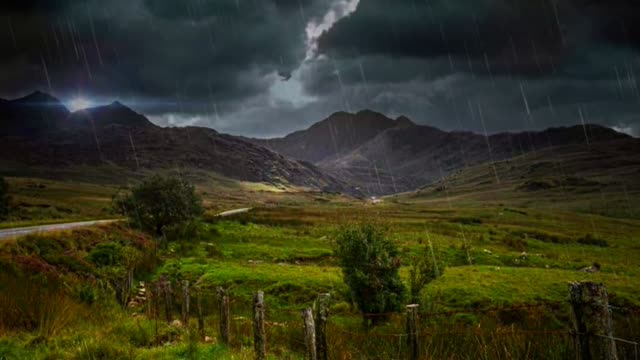 Powerful but Beautiful Storm.